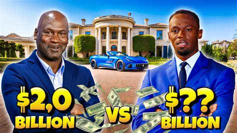 Michael Jordan Vs Usain Bolt Lifestyle Battle Youtube