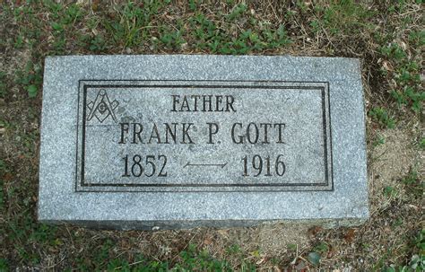 Frank Parker Gott 1852 1916 Mémorial Find a Grave