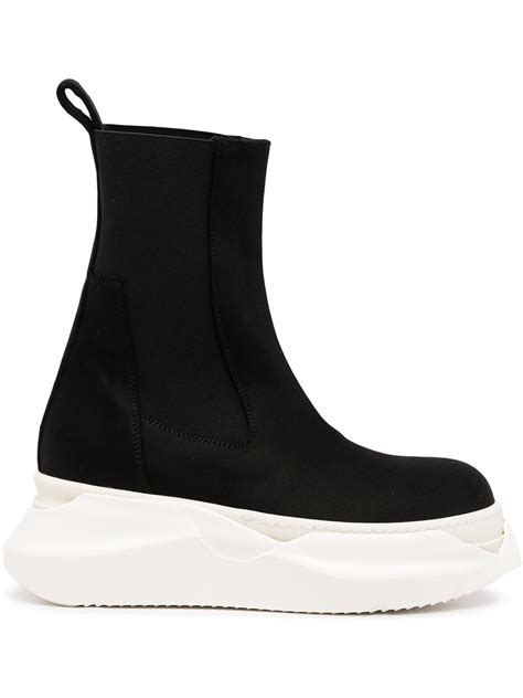 Rick Owens Drkshdw Mm Abstract Beatle Recycled Nylon Boot In Black