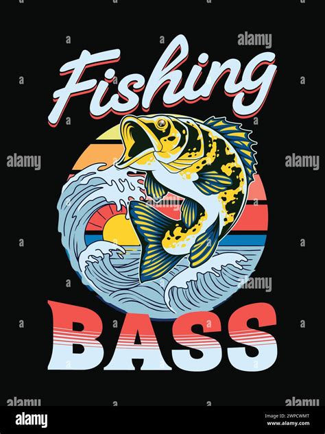 Fishing T Shirt Design Vector Shirt Design Vintage And Retro Style Tee