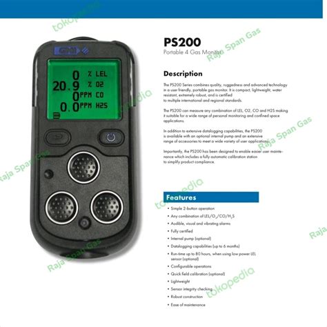 Jual Gas Detector Gmi Ps Series Ps Harapan Utama Indonesia