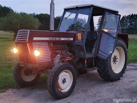 Technical Specifications And Data For Ursus C 385 Tractor