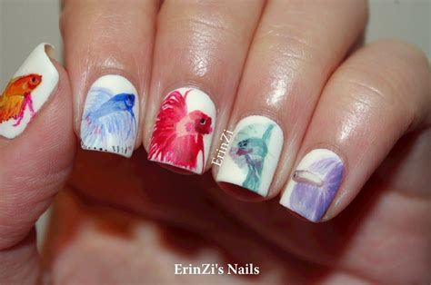 Fish nails, Toe nail art, Nails