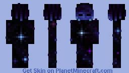 Galaxy girl Minecraft Skin