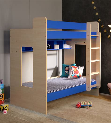 Buy Multi Flexi Bunk Bed With Display Shelves In Blue Online Bunk Beds Bunk Beds Furniture