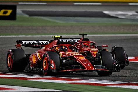 Ferrari Radio Leclerc Sainz Combatte Pi Con Me Che Con Gli Altri