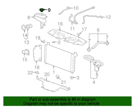 2007-2020 GM Cap 13502353 | QuirkParts