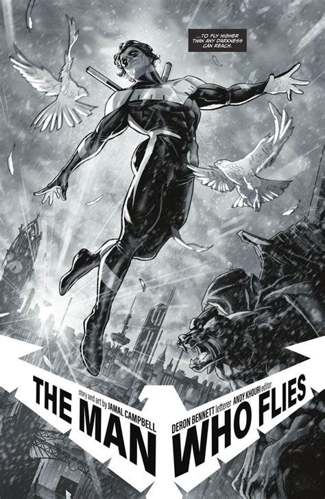 Artwork Nightwing The Man Who Flies Art By Jamal Campbell From