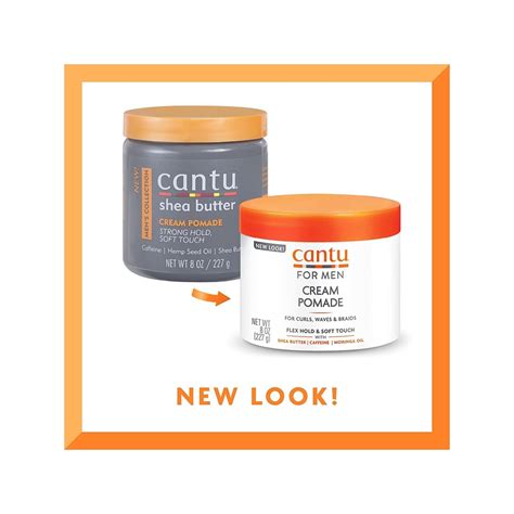 Cantu Shea Butter Mens Collection Cream Pomade 277g Shop Cosmetics And Skincare Buy Makeup