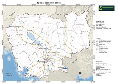 Special Economic Zone In Cambodia Dataset Od Mekong Datahub