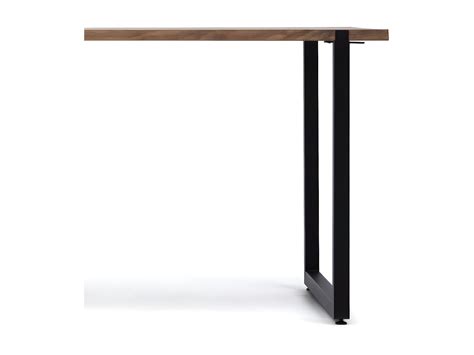 Mesa De Comedor Uley 180x80x75cm Negra En Madera Maciza De Pino Acabado