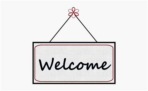 Welcome Clipart Signs - Sign , Free Transparent Clipart - ClipartKey