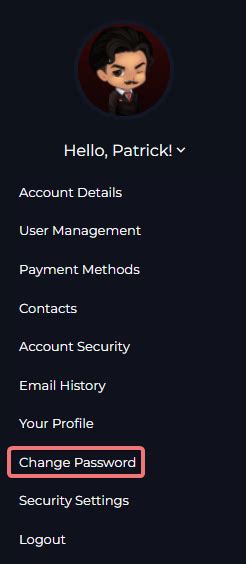 How To Reset Your Account Password Knowledgebase Novonode