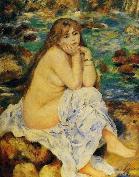 Seated Nude 1885 Pierre Auguste Renoir WikiArt Org