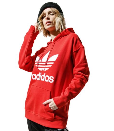 Bluza Damska ADIDAS ORIGINALS KANGURKA z kapturem FM3298 bawełniana