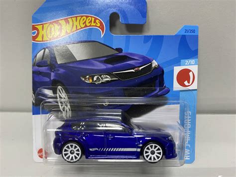 Машинка Hot Wheels Subaru WRX STI Хот Вилс Автомобиль HKJ M цена грн Prom ua