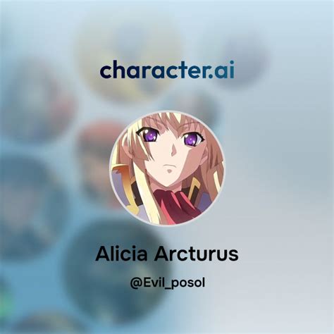 Chat With Alicia Arcturus Character Ai Personalized Ai For Every