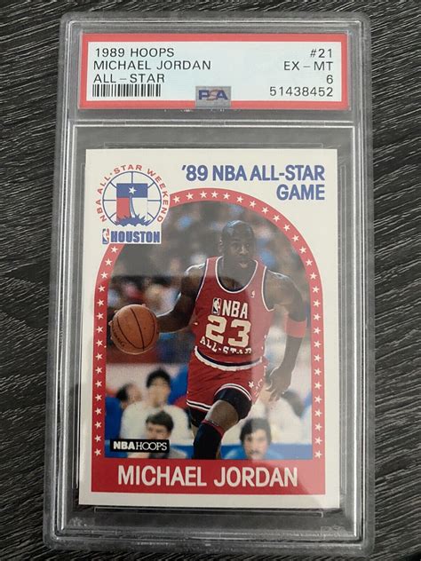 Mavin Michael Jordan Nba Hoops All Star Chicago Bulls Psa