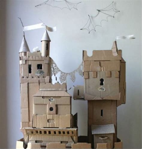 cardboard castle #2 – ann wood handmade