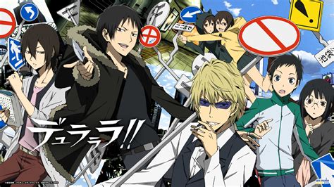 Durarara Hd Wallpaper Iconic Characters In Action