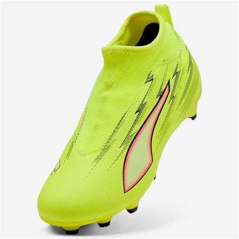 Chuteira Para Criança De 6 Anos - Chuteiras de Futebol sem Atacadores Criança ULTRA 6 Match FG/AG Amarelo ...