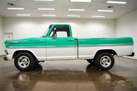 1968 Ford F100 0 Green Pickup Truck 460 V8 C6 Automatic For Sale Ford