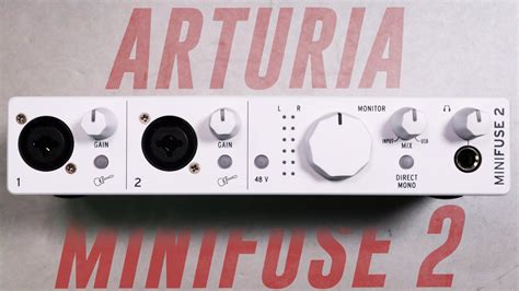 Arturia MiniFuse 2 Interface Review / Explained — Podcastage