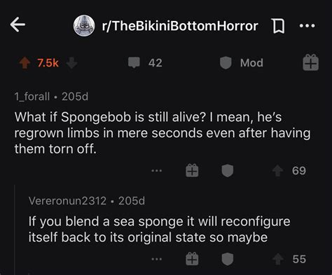Best Bikini Bottom Horror Images On Pholder The Bikini Bottom Horror Imsorryjon And U