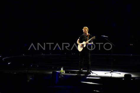 Konser Ed Sheeran di Jakarta | ANTARA Foto