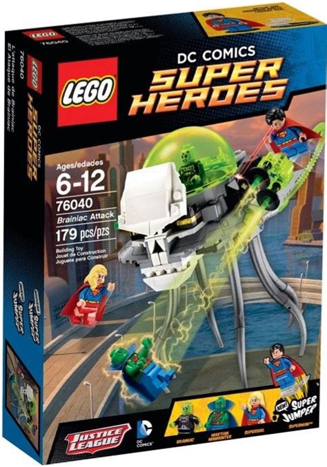 76040 Лего Супергерои: Атака Брейниака / LEGO Super Heroes Brainiac ...
