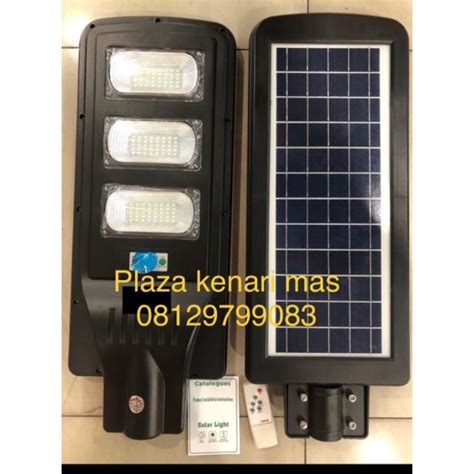 Jual Lampu Jalan Led Solar Sel Panel Surya Matahari W Watt Pju Led