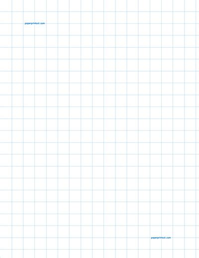 Graph Paper to Print - Free Printable Graph Paper Printout