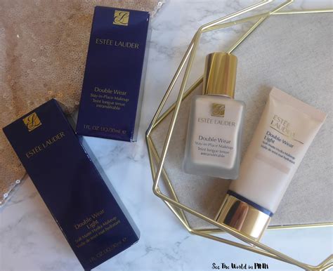 Foundation Showdown - Estee Lauder Double Wear Stay-in-Place Makeup vs ...