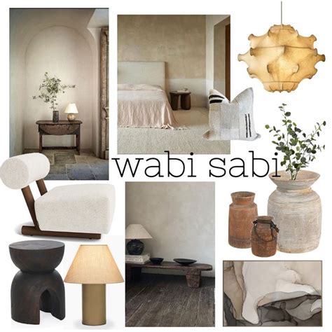 Wabi Sabi Interior Design Mood Board By Milly Jennings In Wabi