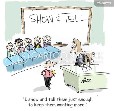 Show And Tell Cartoons And Comics Funny Pictures From Cartoonstock