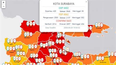 Update Virus Corona Di Surabaya Dan Jatim 30 Juni 2020 Positif Covid