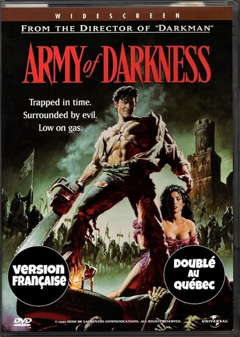 The Evil Dead 3 Army Of Darkness Lopéra De La Terreur 3 Larmée