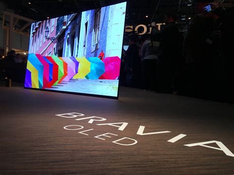 Sony Unveil Oled Tvs At Ces