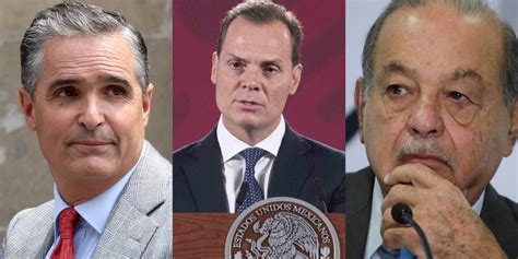 Bernardo G Mez Carlos Slim Y Olegario V Zquez Aldir Los Empresarios