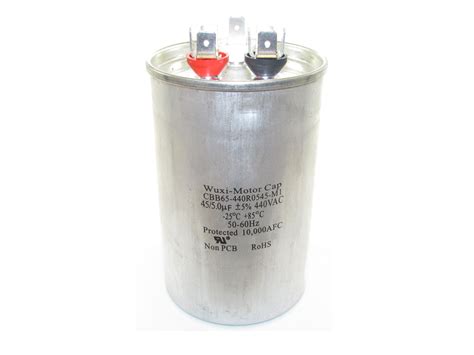 CBB65 440R0545 M1 5 45 UF 440 VAC Capacitor 651405 Capacitor Industries