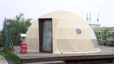 Outdoors Pvc Prefab Glamping Dome House Tent Hotel Luxury Geodesic Dome