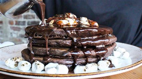 Lincolns Hot Chocolate Pancakes Recipe By Chef Nick Dixon