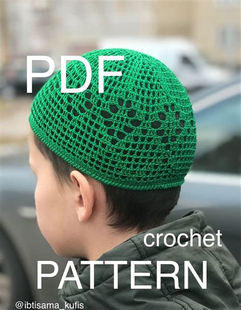 Download PDF kufi hat pattern | Inspire Uplift | Handarbeit, Helm