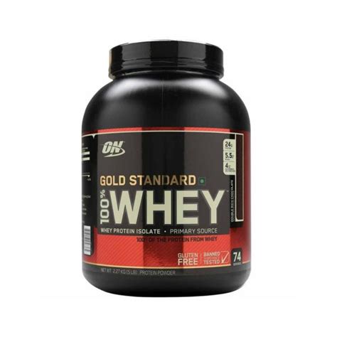 Gold Standard 100 Whey Protein Chocolate Flavour 5 Lbs Stradenutrition™