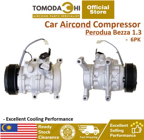 TOMODACHI Car Air Cond Compressor Aircond Perodua Bezza 1 0 1 3