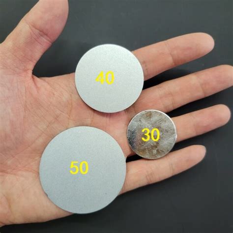 Mm Thick Magnet Strikers Round Metal Disc Steel Strike Plates