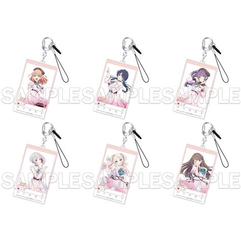 Love Live Hasu No Sora Jogakuin School Idol Club Acrylic Keychain In