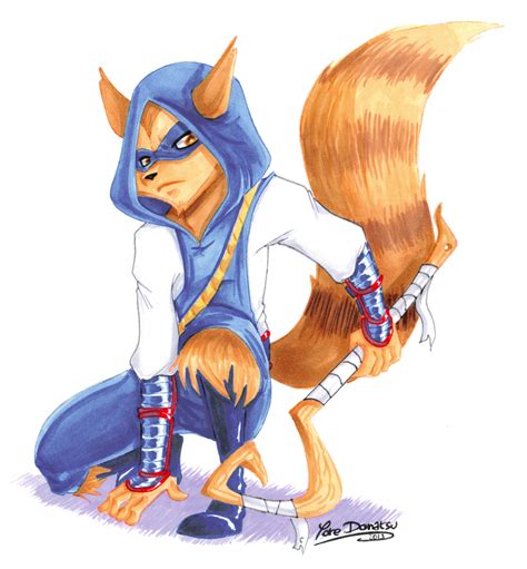 Sly Rioichi Cooper Furry Art Sly Jak And Daxter