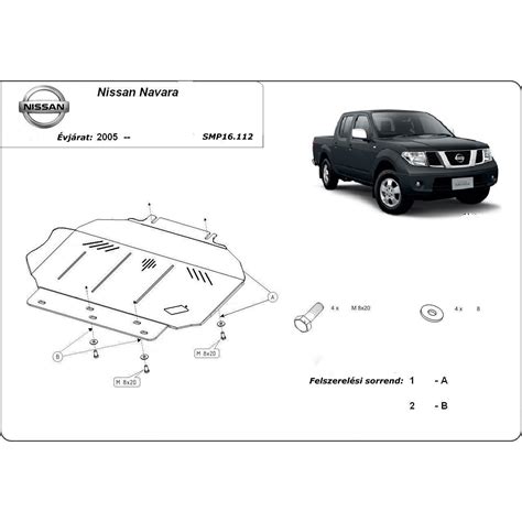 Nissan Navara Motorv D Lemez Vrt Aut Sbolt