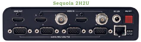 AVITECH Multiviewer HDMI Audio USB 4x1 Sequoia Solo 2H2U